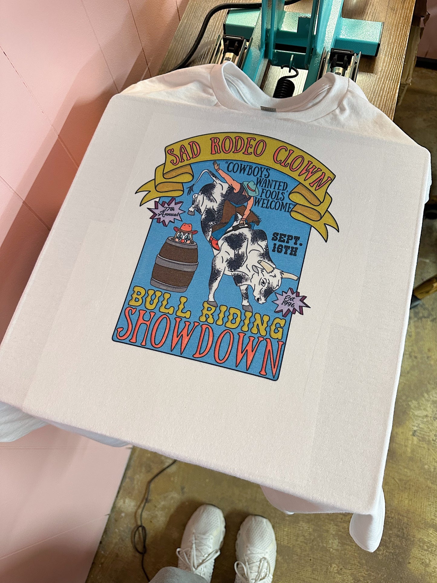 Rodeo Poster TEE or CREWNECK
