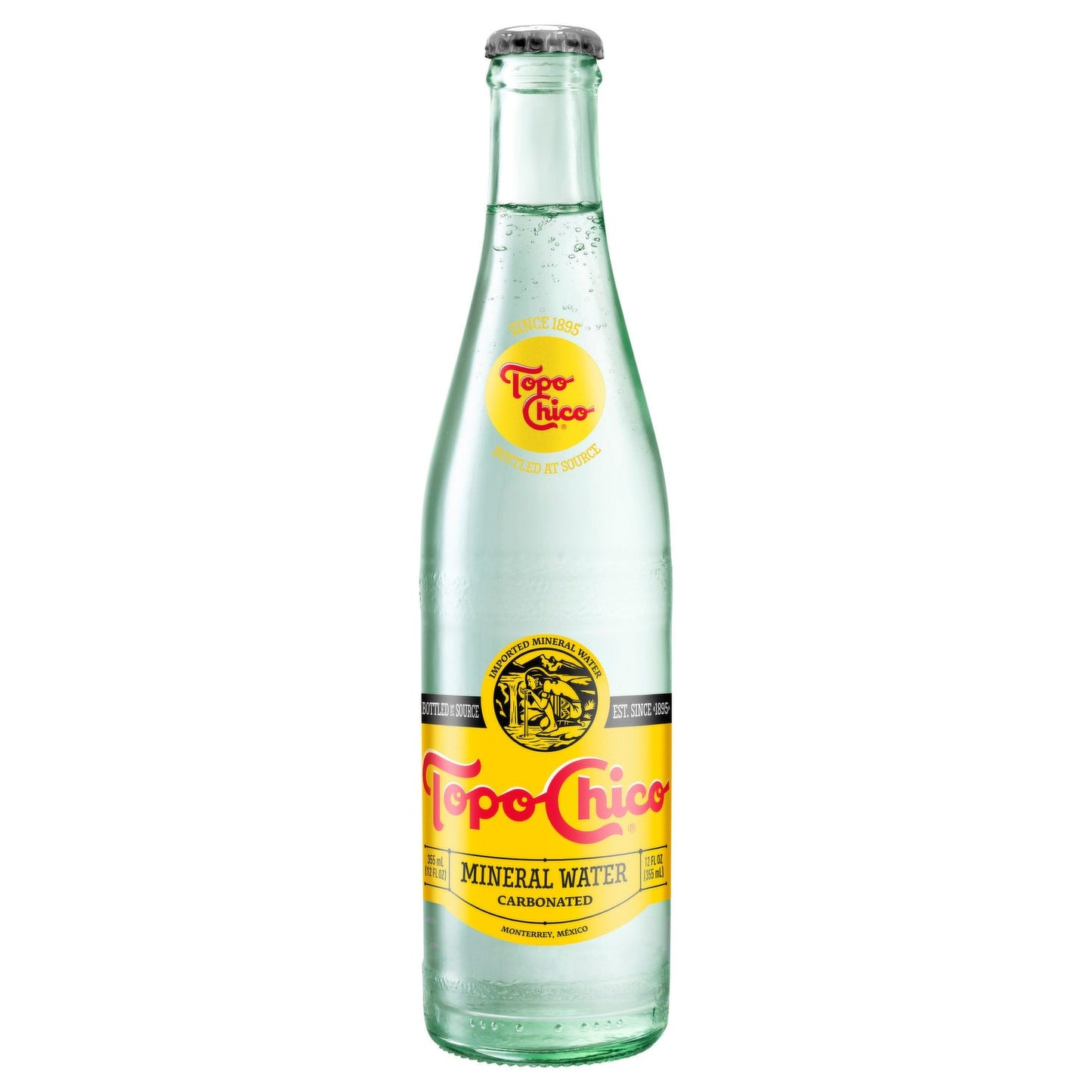 Topo Chico Mineral Water, Glass Bottle - 12 OZ