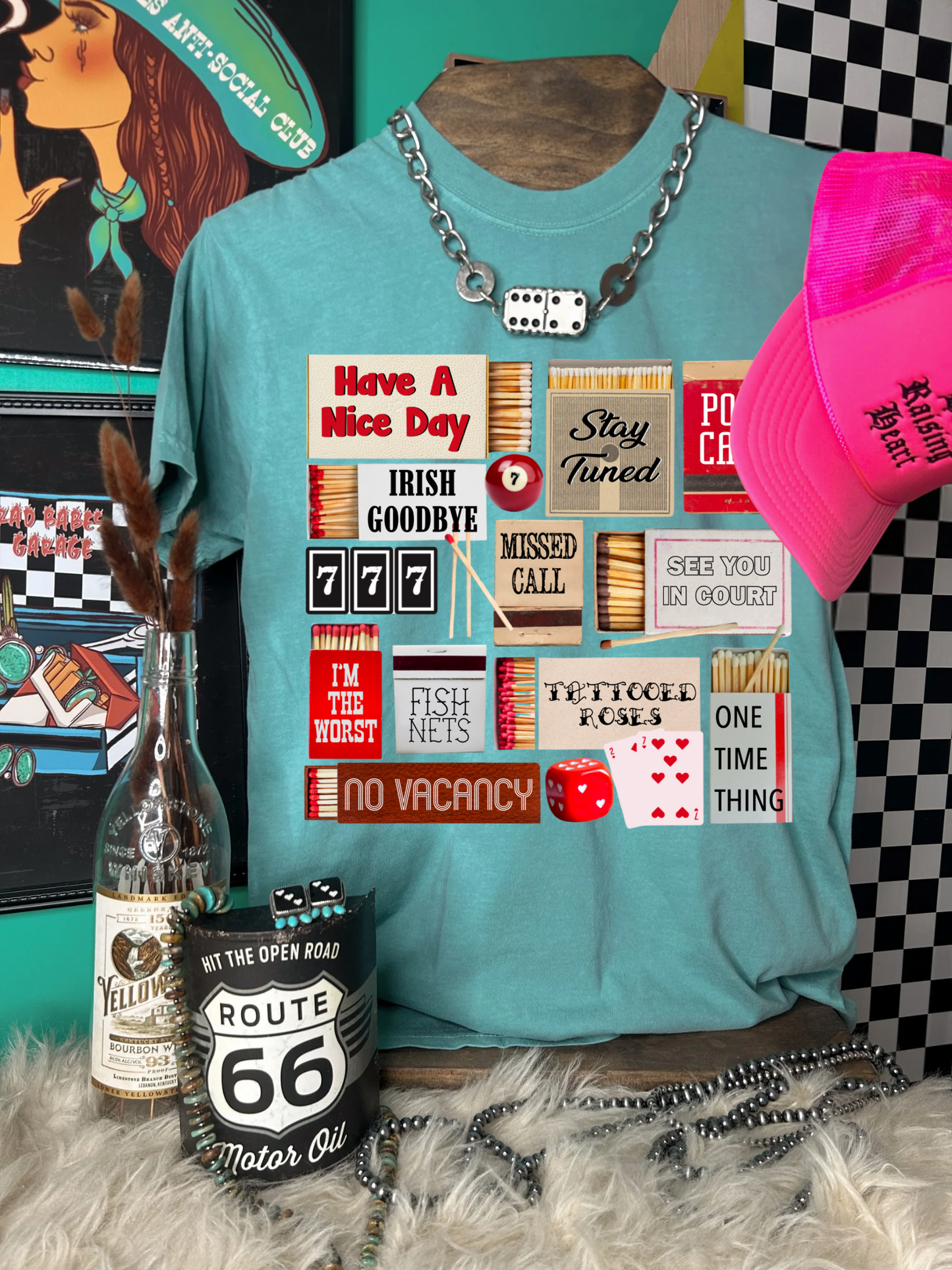Treaty matchbox Tee