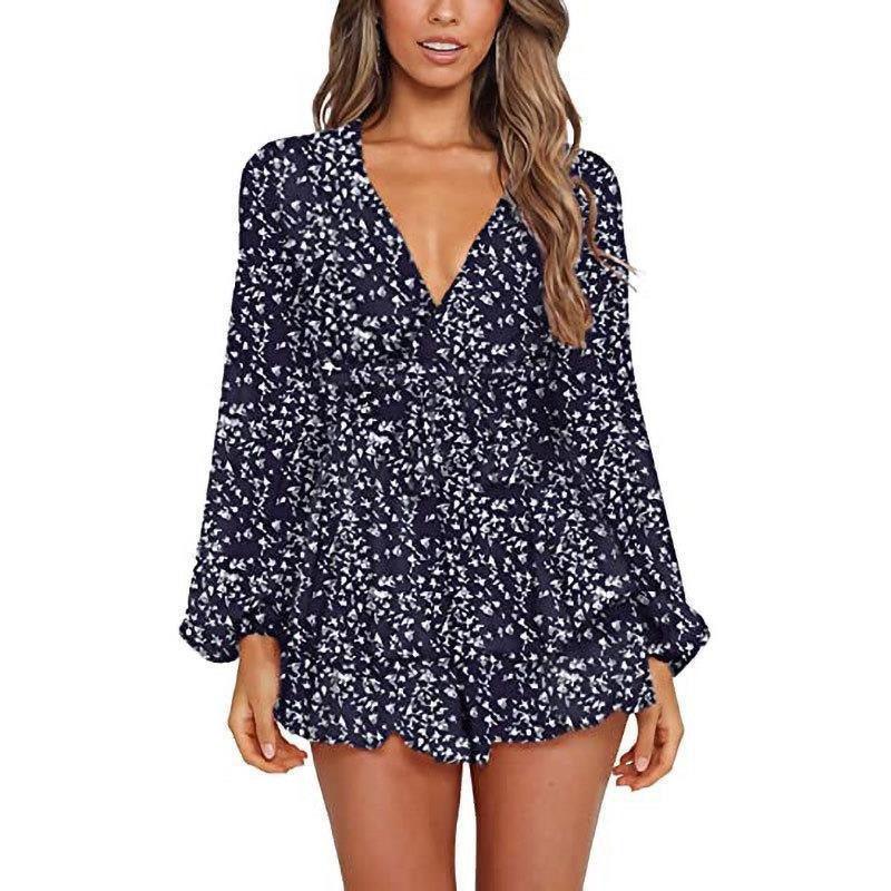 Floral Breeze Chiffon Dress | Casual Printed One-Piece Dress