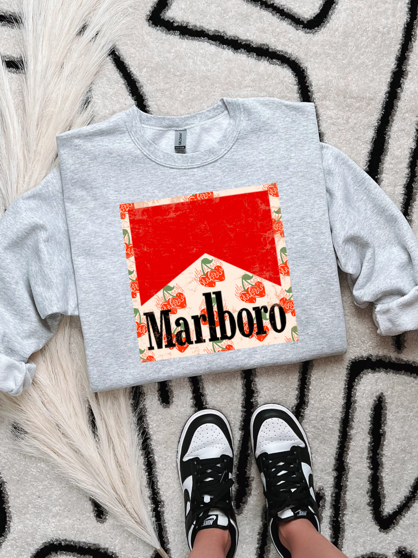 Cherry Boro TEE or CREWNECK