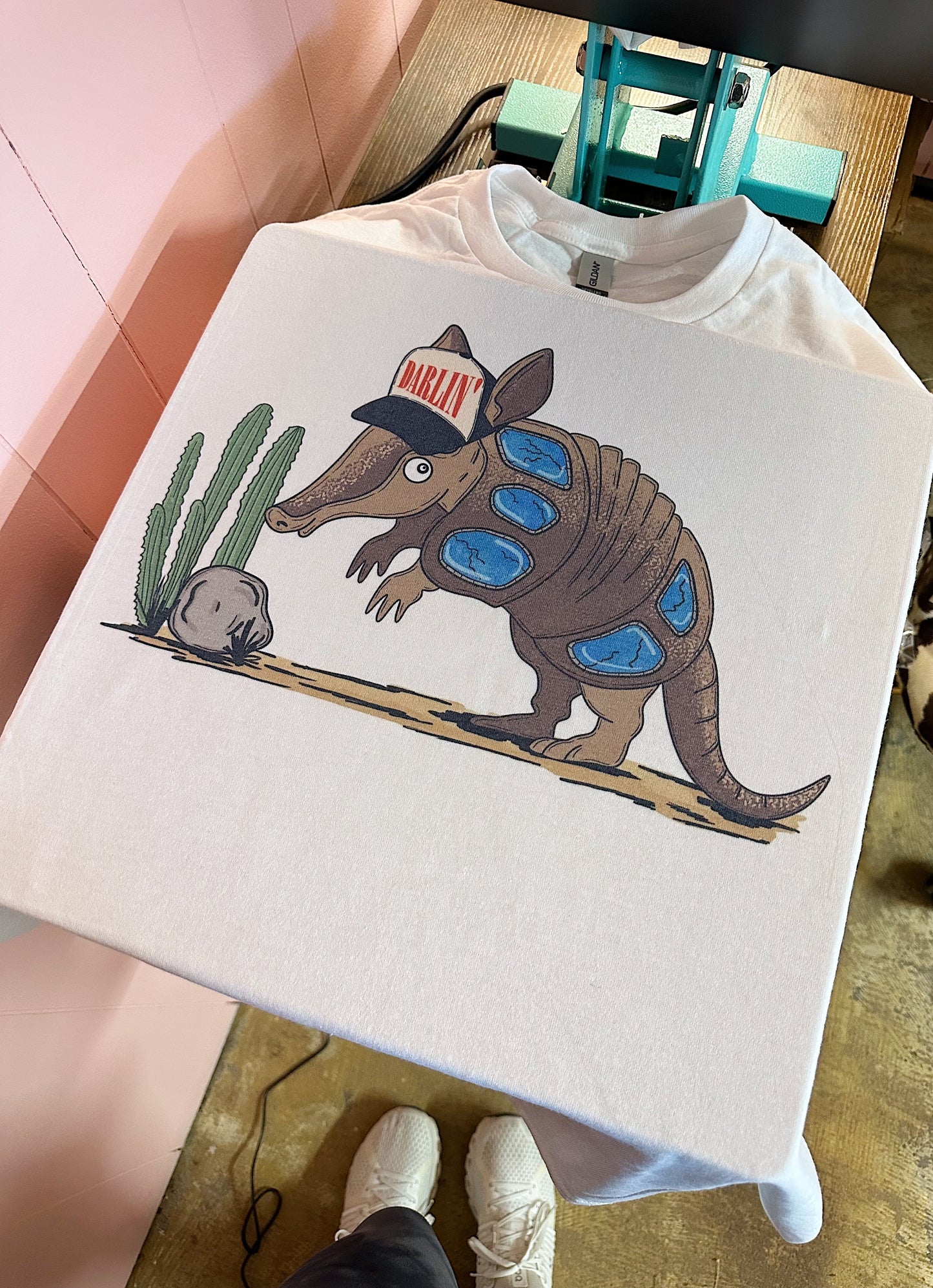 Armadillo TEE or CREWNECK