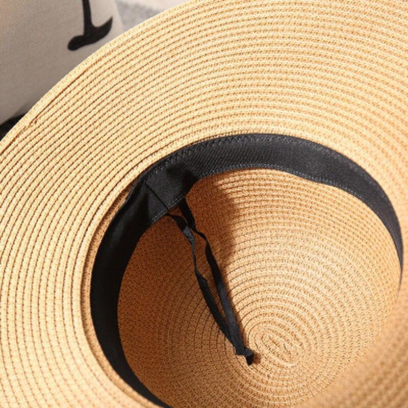 La Dolce Vita Straw Hat - Stylish Italian Summer Sun Hat with Ribbon Tie