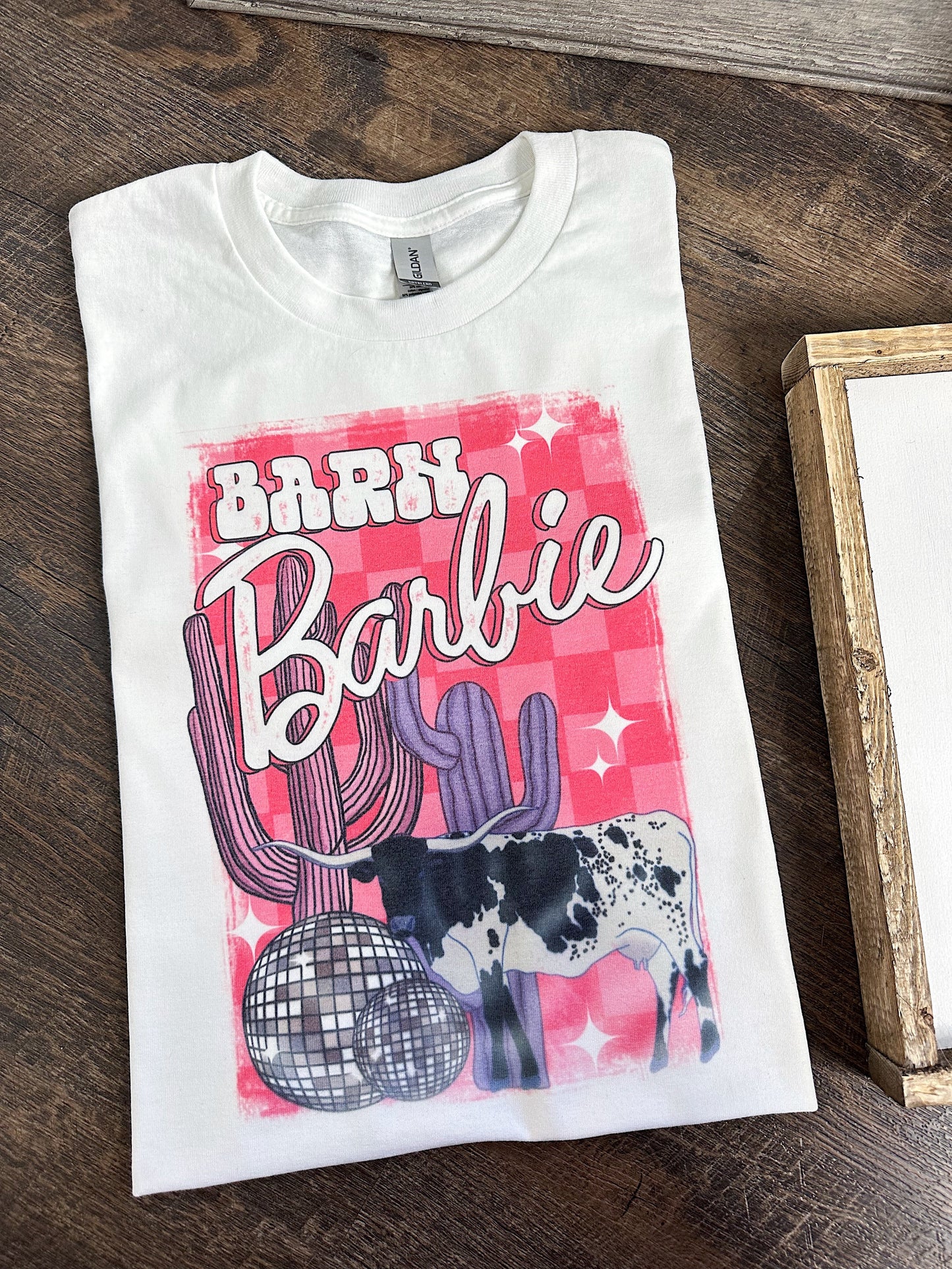 Barn Barbie TEE or CREWNECK
