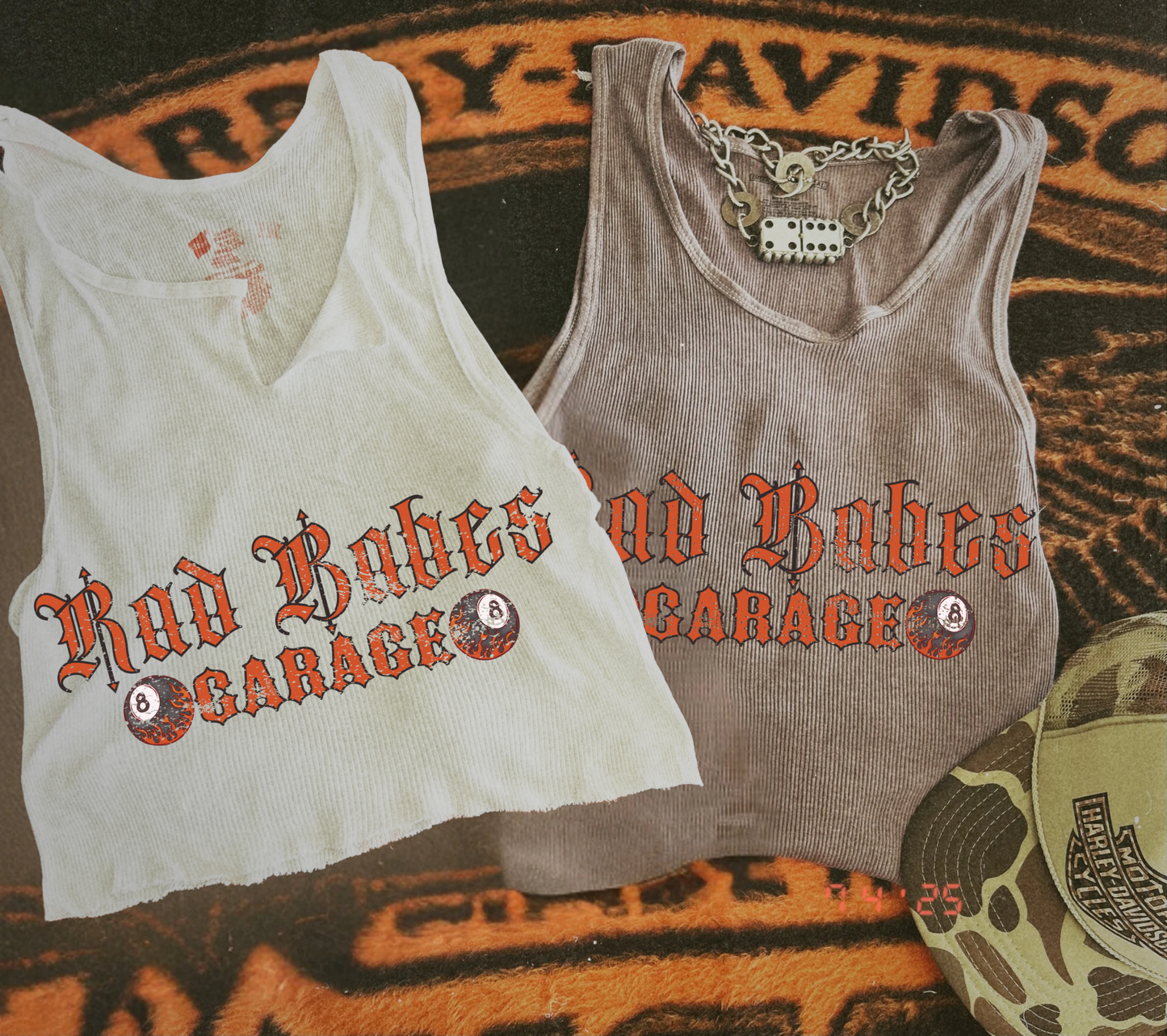 Rad Babes Garage Vintage Inspired Tank