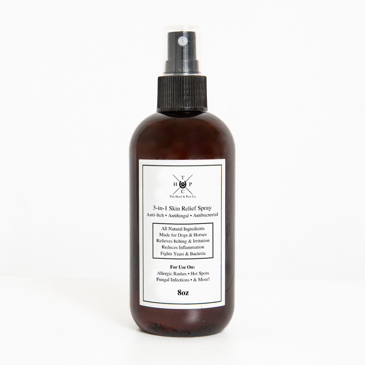 All Natural 3-in-1 Skin Relief Spray - for Dogs & Horses (8oz or 16oz)