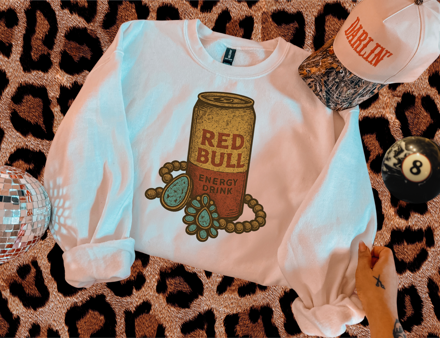 Vintage Energy Drink TEE or CREWNECK