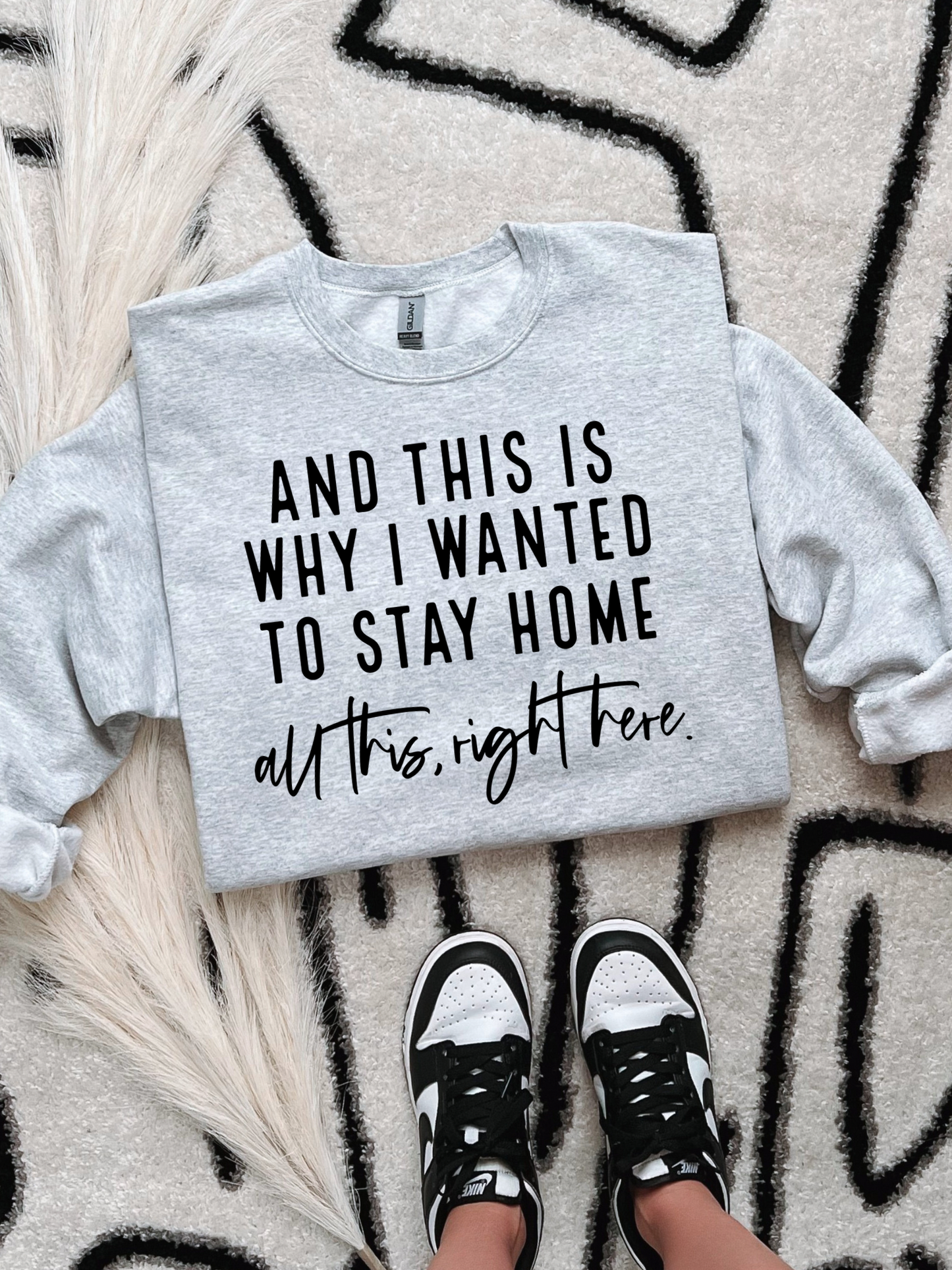 Stay Home TEE or CREWNECK