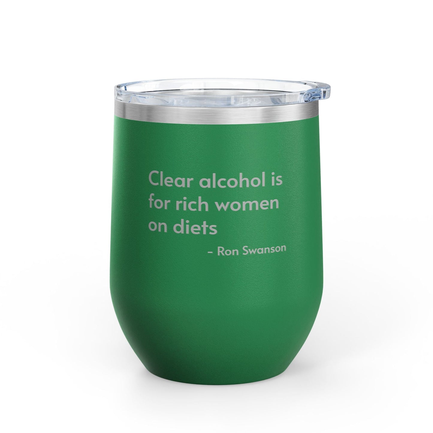 Wine Tumbler, 12oz - Clear Alcohol