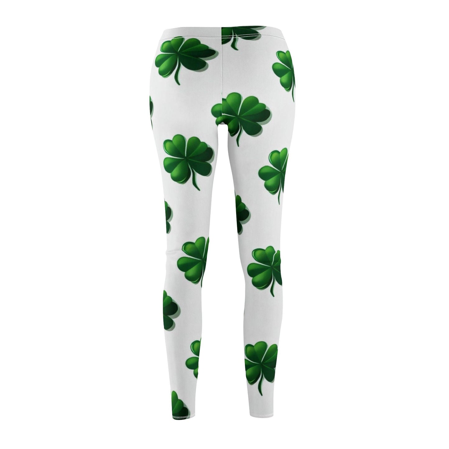 Women's Mid-Rise Shamrock Leggings St Patricks Day Edition!