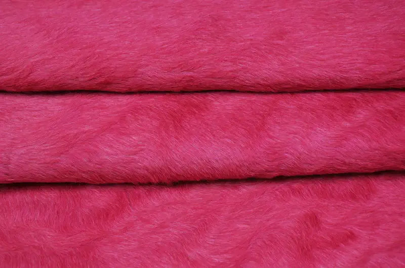 Pink Dyed Cowhide Rug