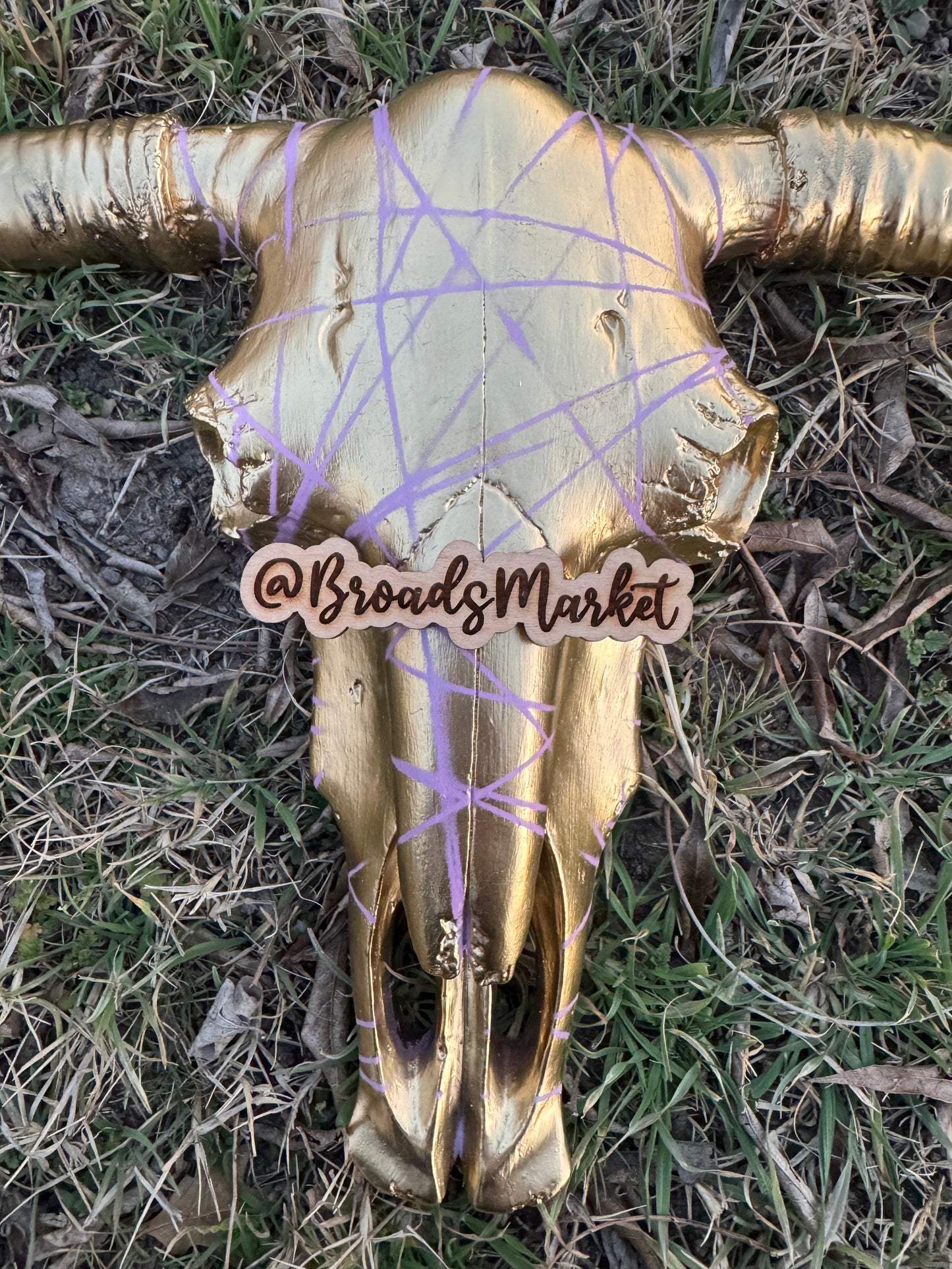 Gexa Pink Webbed Cowskull