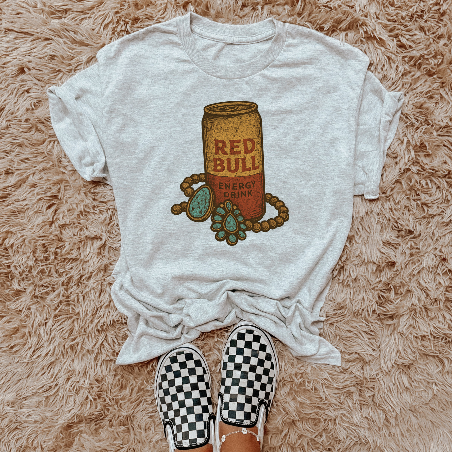 Vintage Energy Drink TEE or CREWNECK