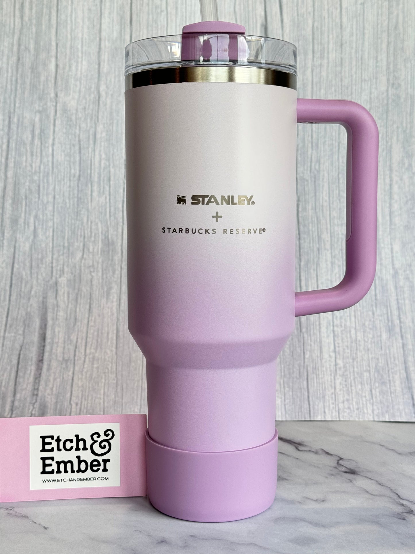 LSF Happy Thoughts Purple Tumbler Boot -fits 20-40oz