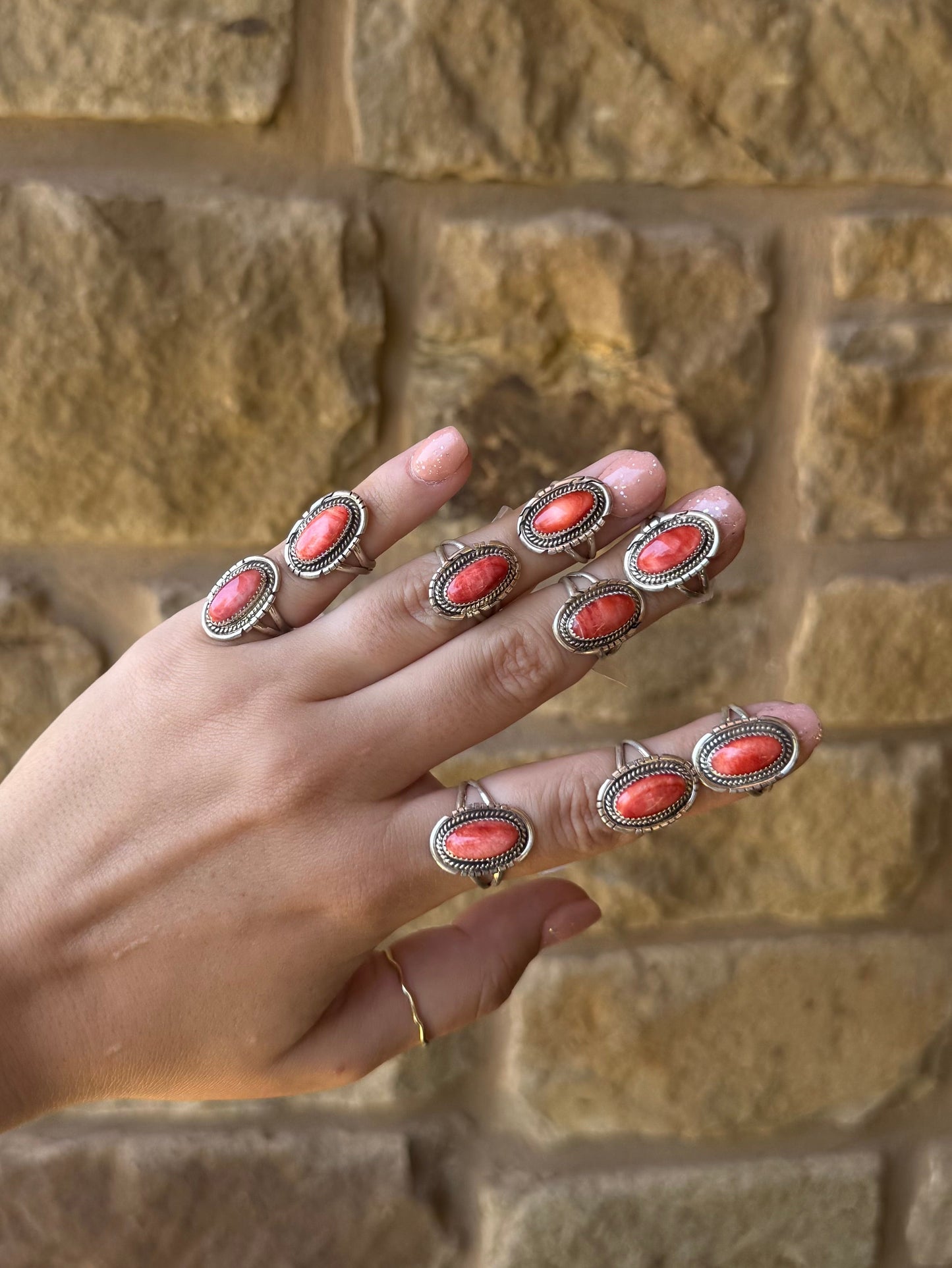 Wortham Red Spiny Oyster Ring