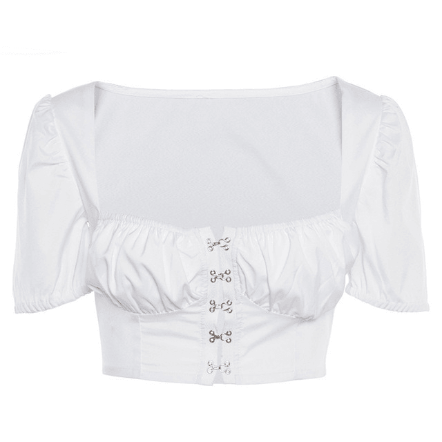 Low Cut Ruffled Crop Top | Sexy Country Girl Style for Casual Days