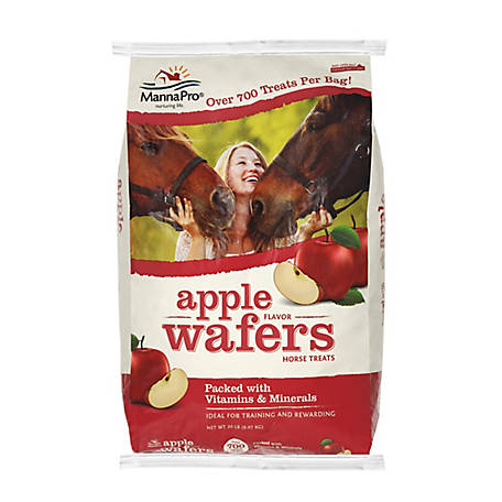 Manna Pro: Apple Wafers - 20 LB
