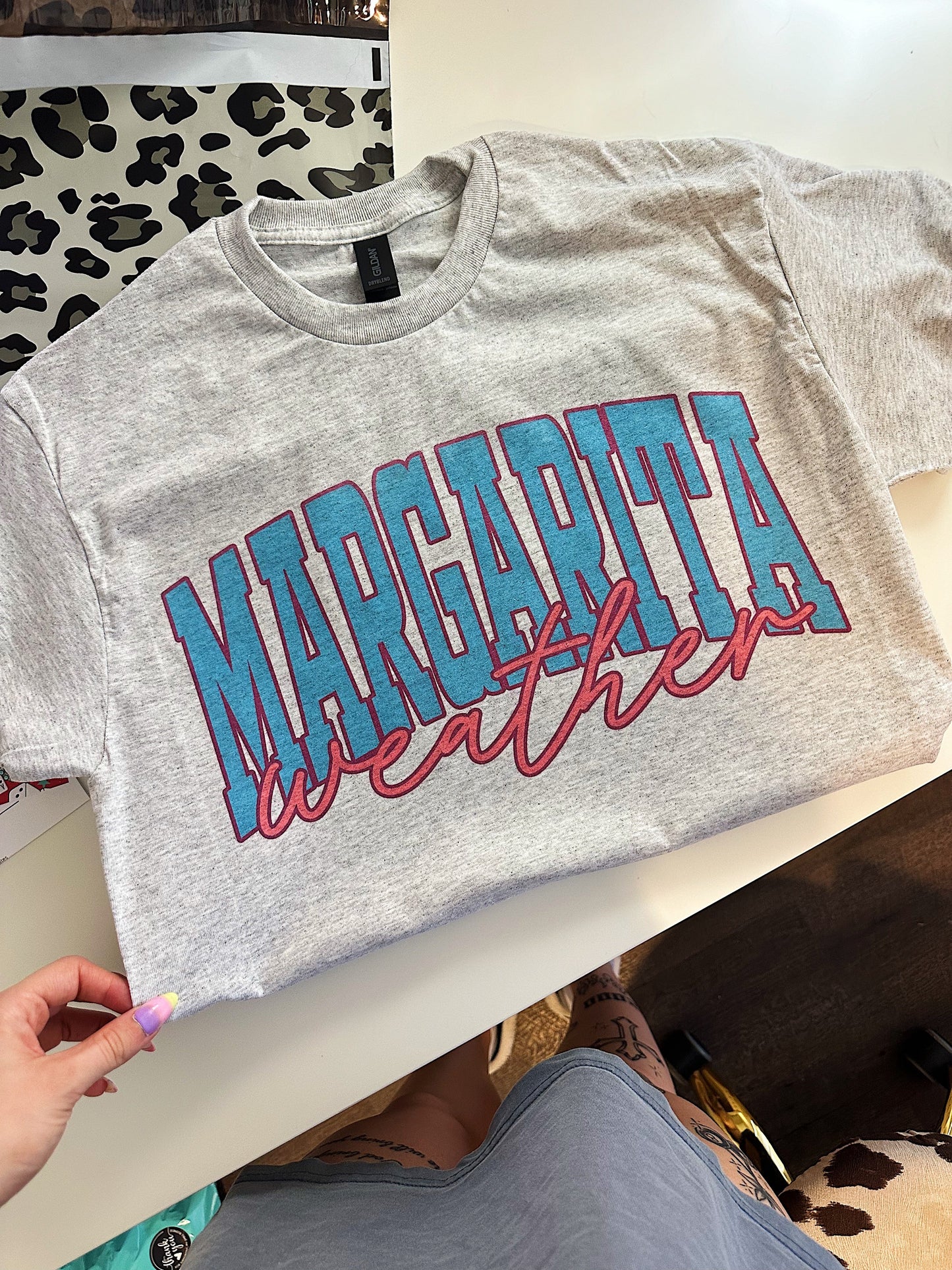 Margarita Weather TEE or CREWNECK