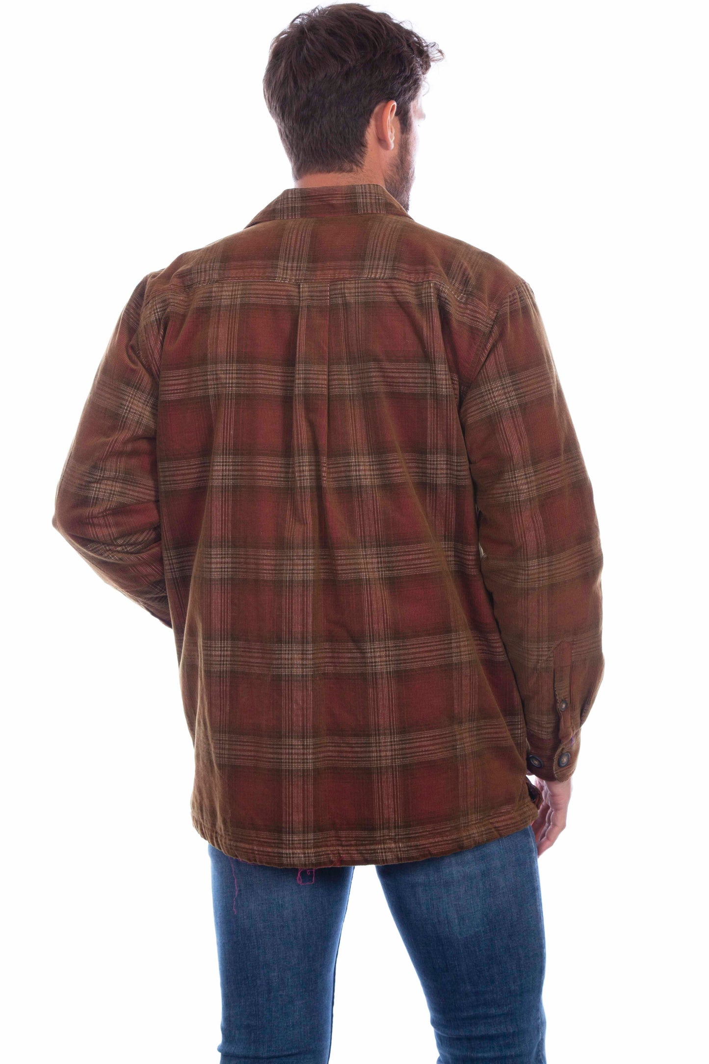Sherpa Lined Corduroy Shirt/jacket - 5290