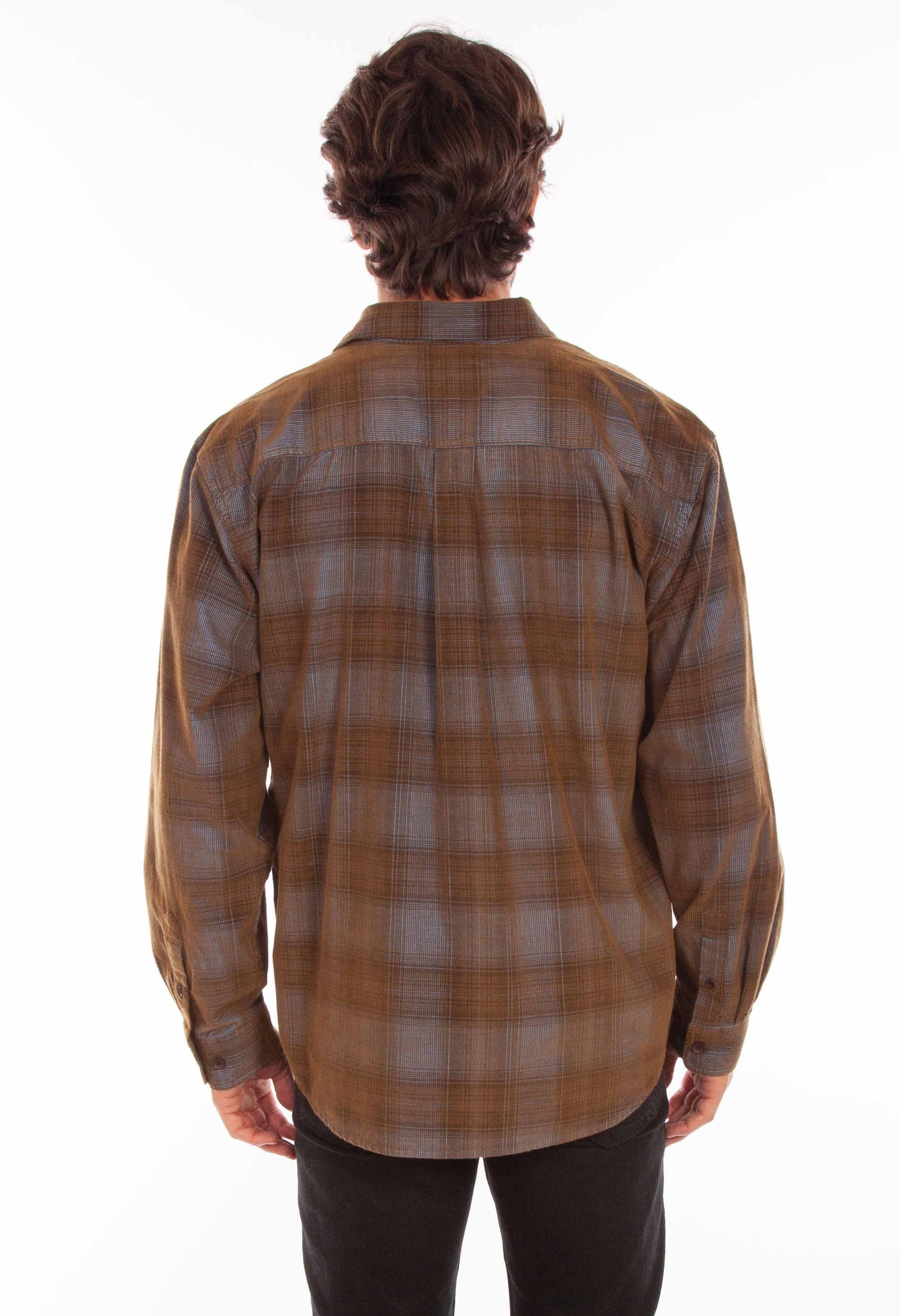 Y/d Corduroy Plaid Shirt - 5342