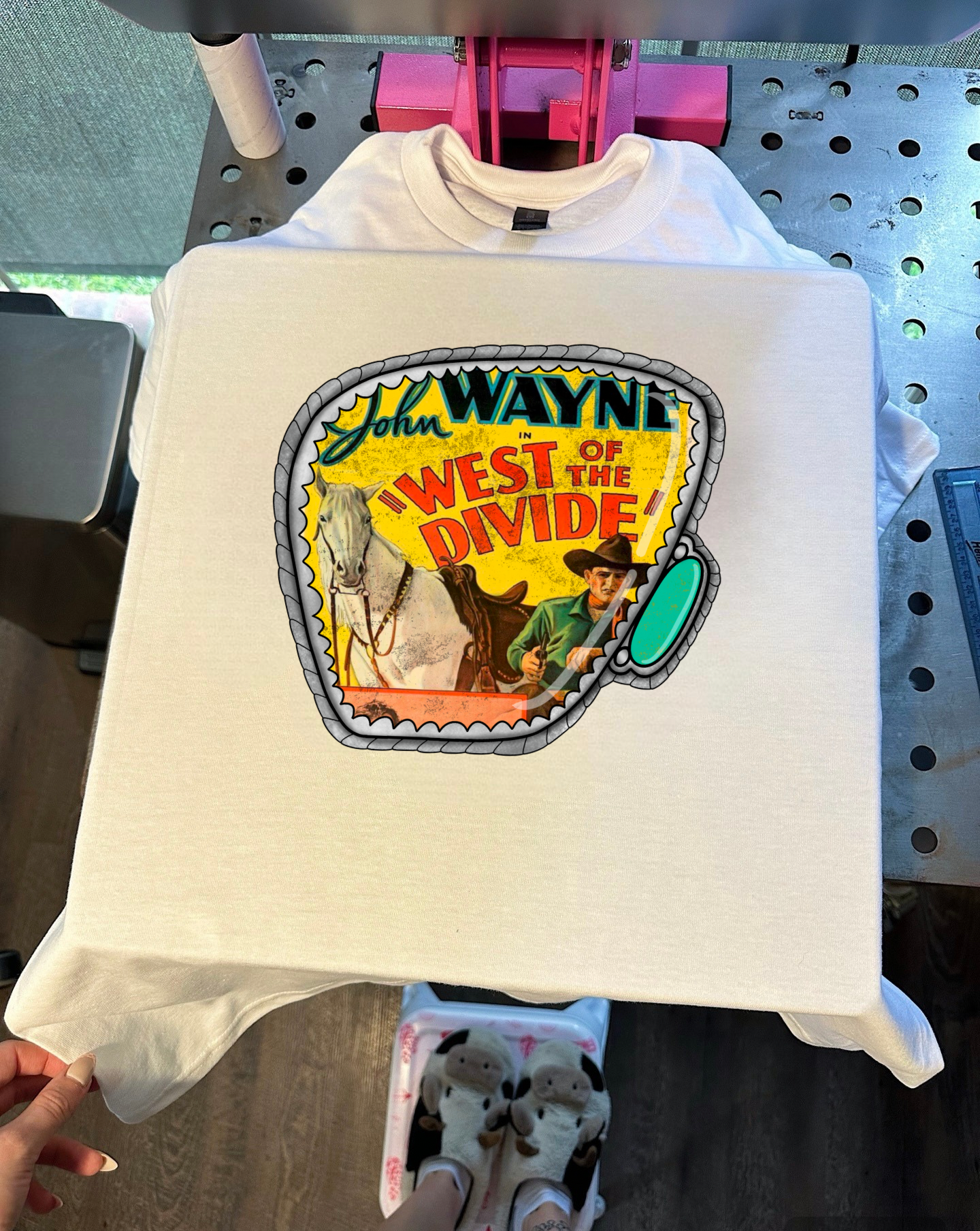 J Wayne Tee or Crewneck