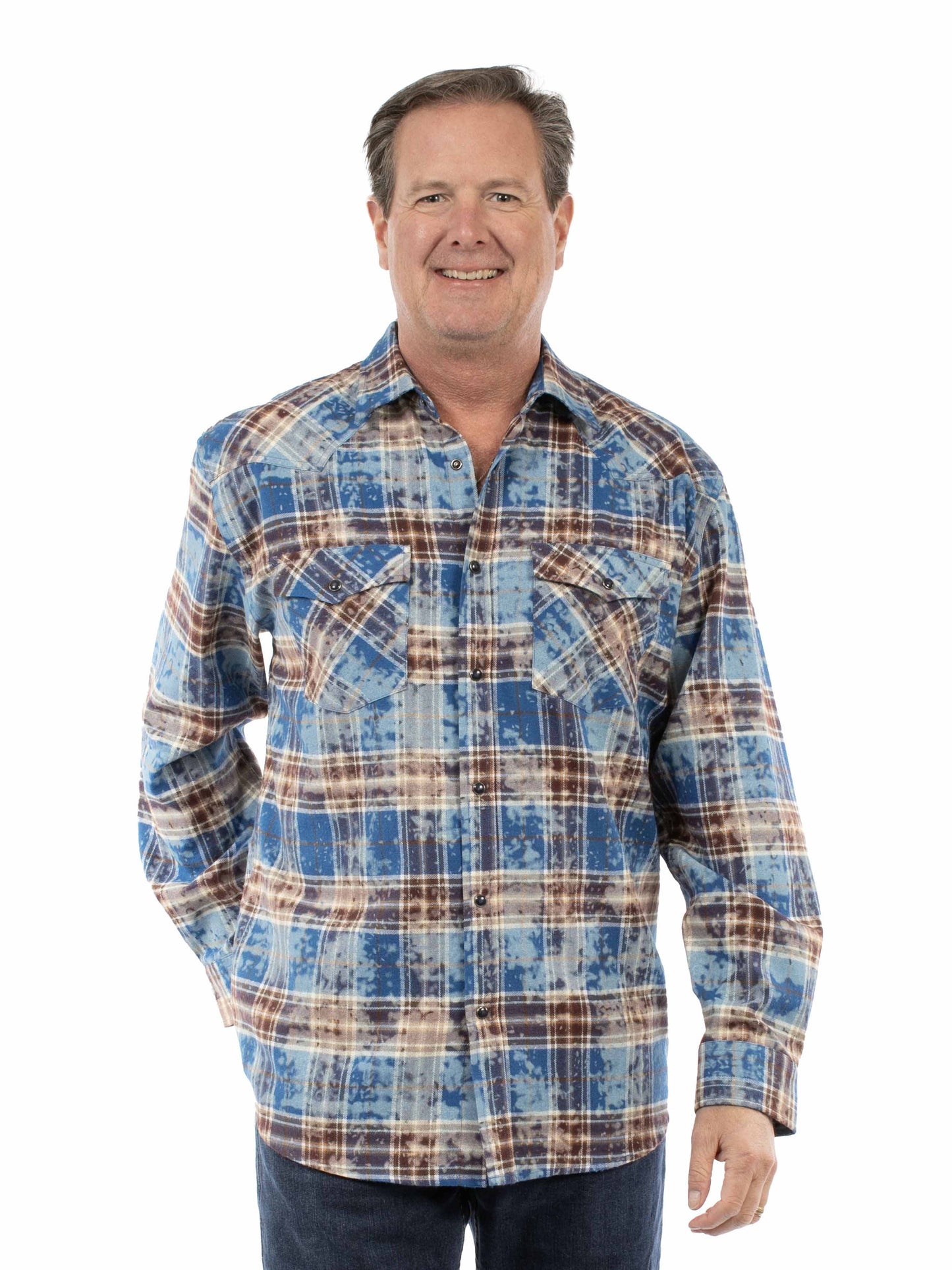 Snow Washed Western Shirt - 5417