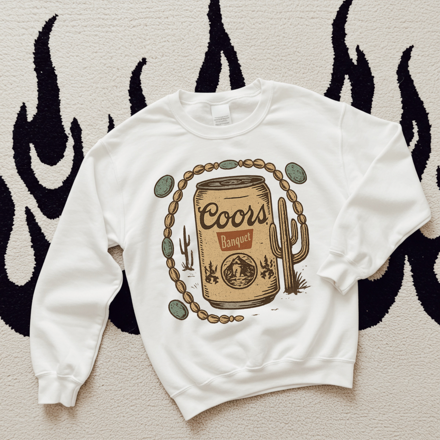 Old School Beer Tee or Crewneck