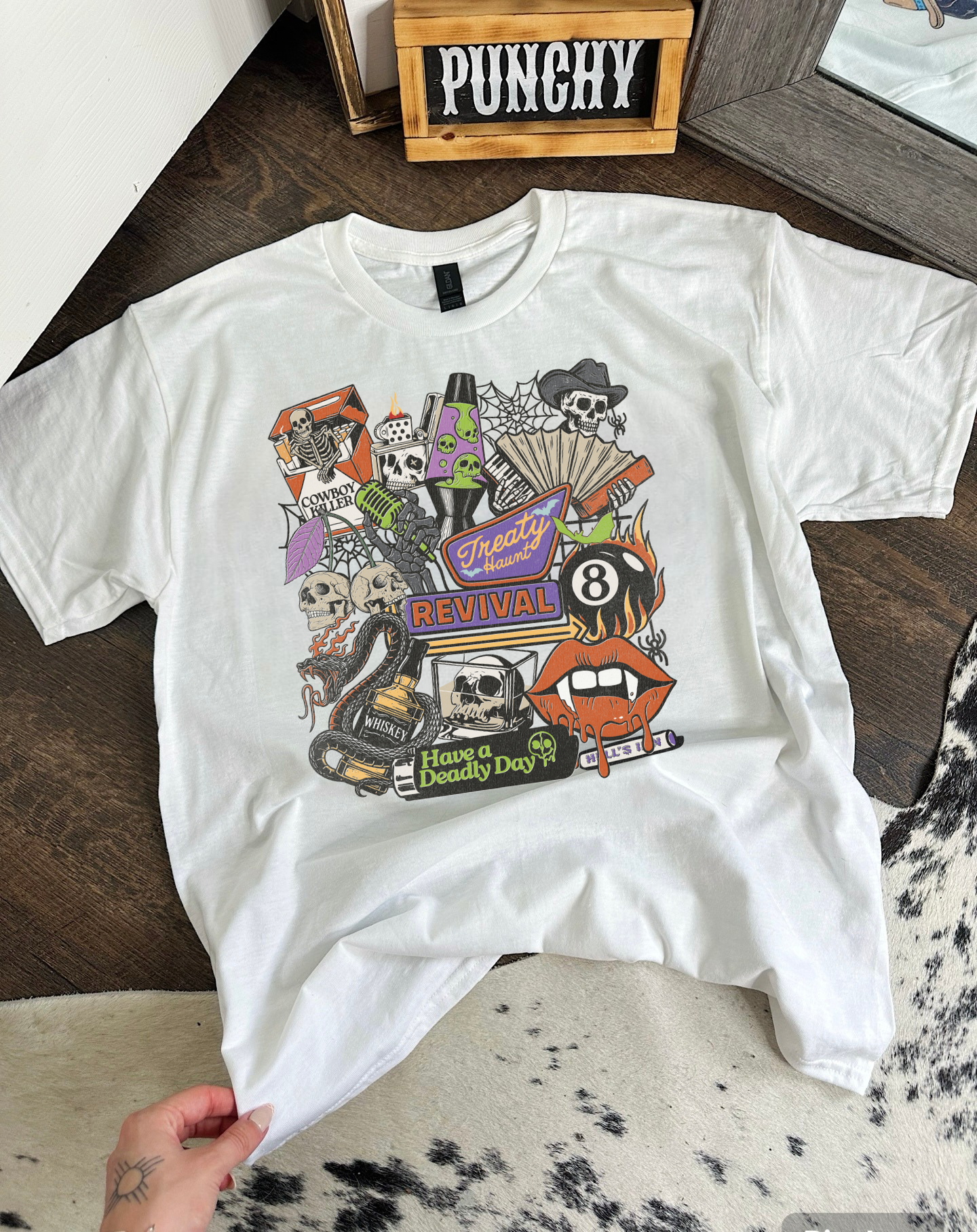 Treatyween Tee or Crewneck