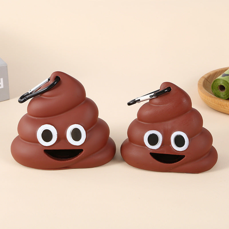 Pet Supplies Garbage Bag Dispenser Portable Biodegradable Dog Poop Bags Waste Collection Box for Cats and Dogs
