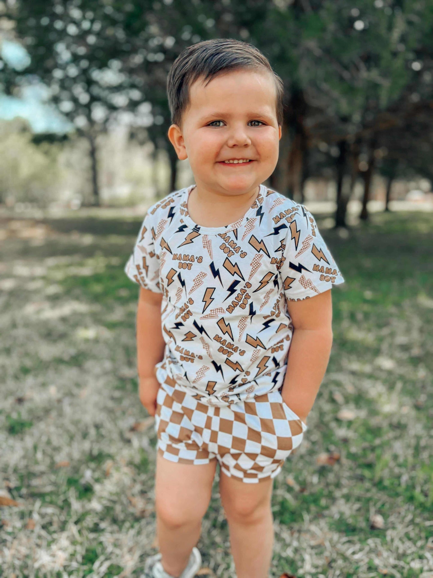 Mama's Boy Short Set (FINAL SALE)