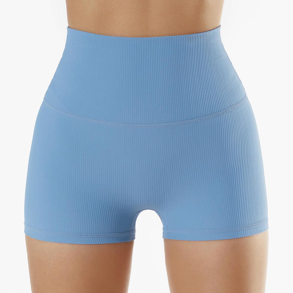 High-Waisted Ribbed Fitness Shorts | Butt Lifting & Flattering Activewear for Yoga, Running & More
