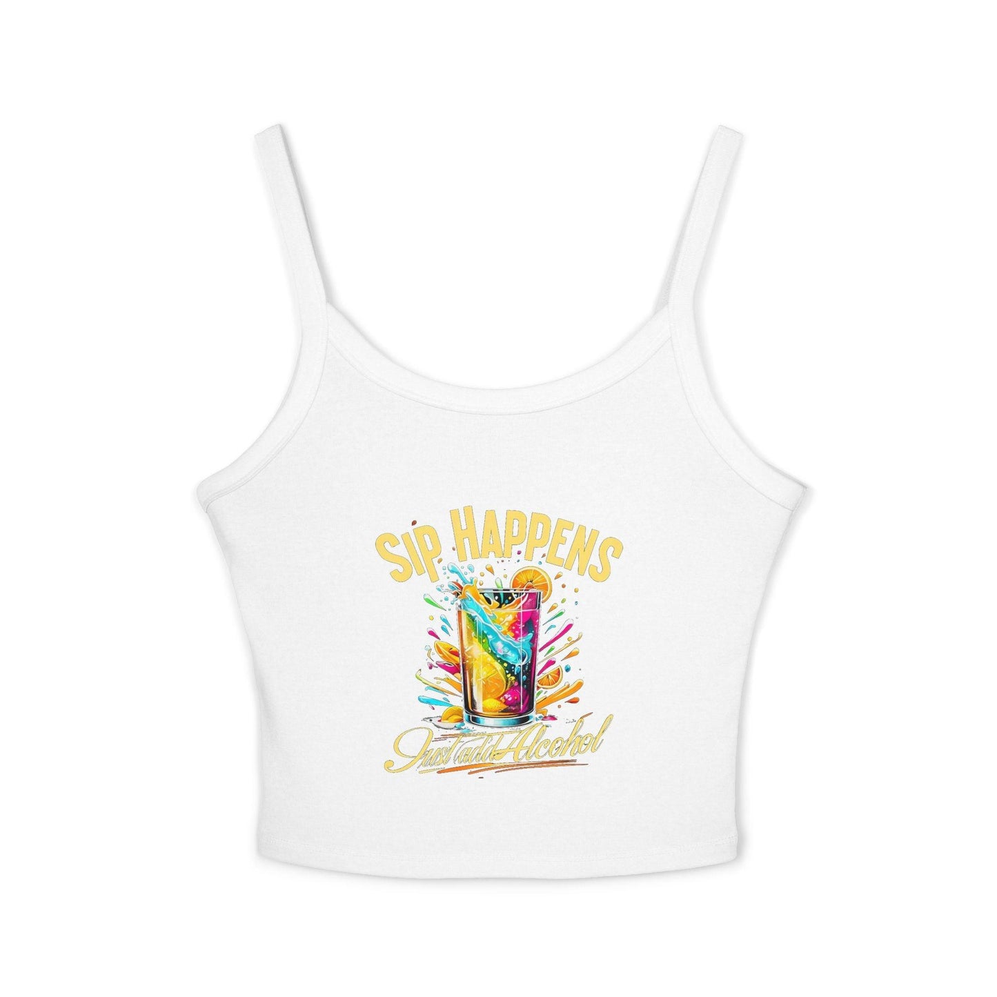 Playful & Stylish Womens Spaghetti Strap Tank Top