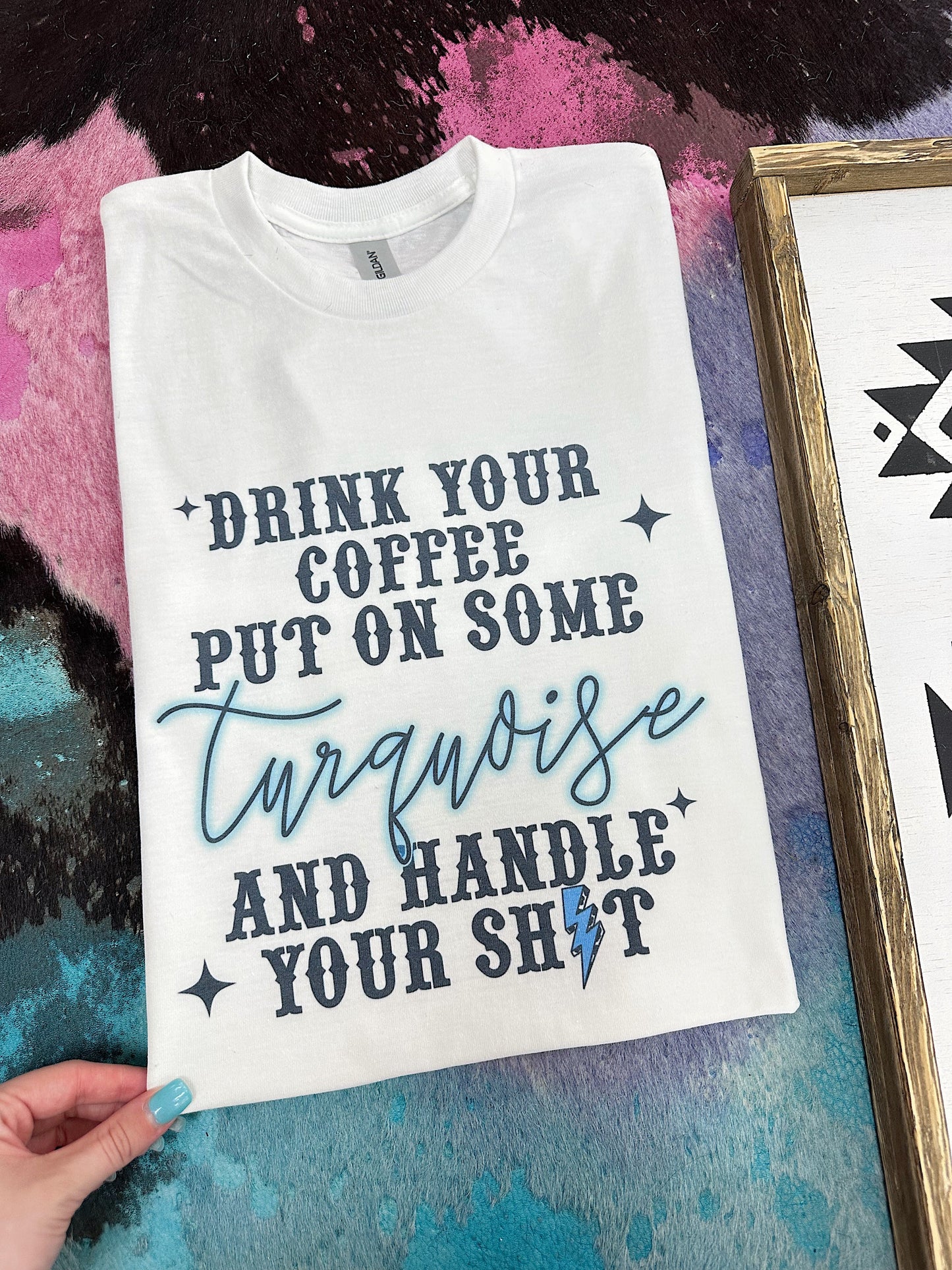 Handle Your Sh!t TEE or CREWNECK