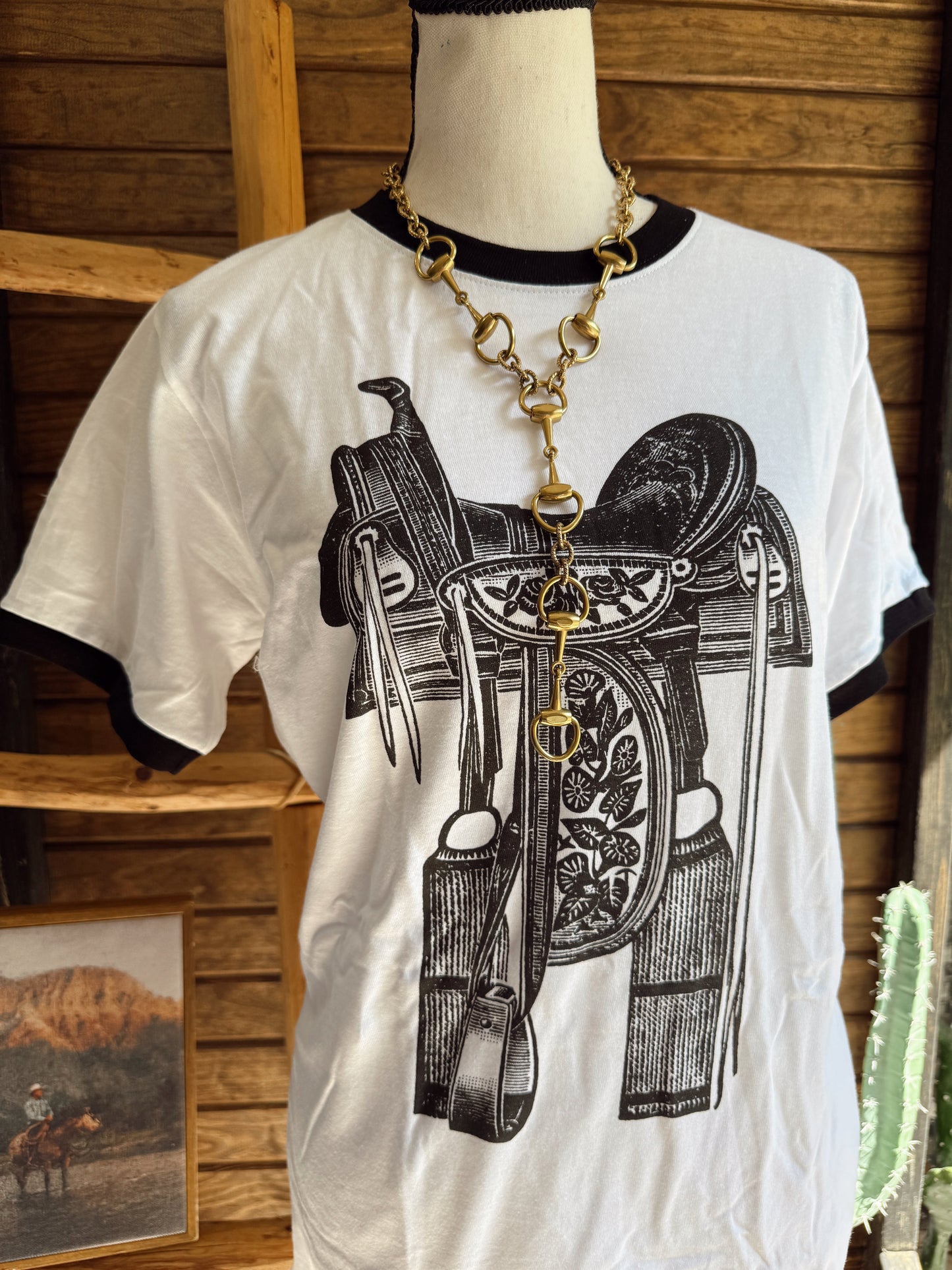 The Julio Saddle Tee