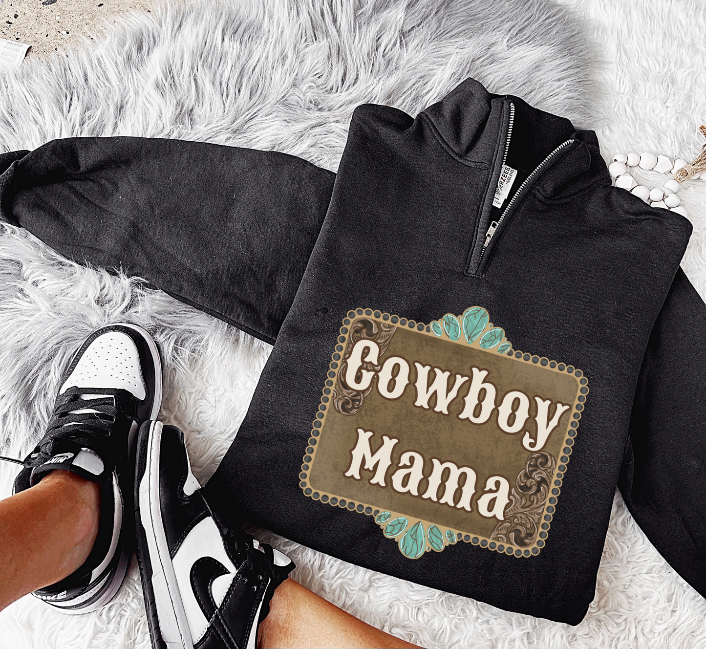 Cowboy Mama Quarter Zip