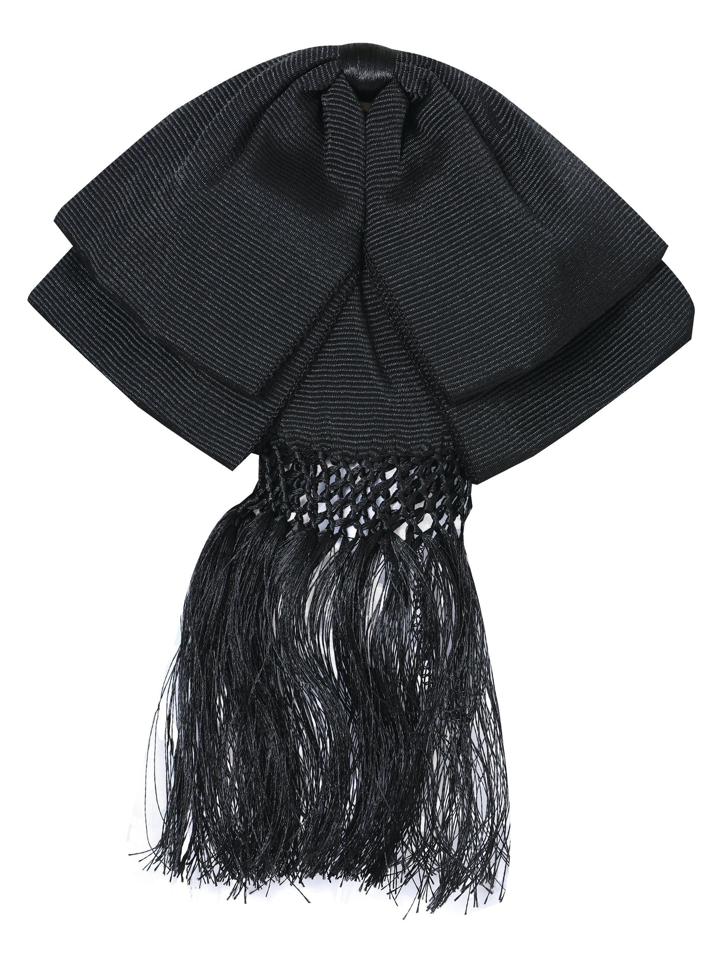 Mexican Charro Bow Tie 85% Articela, 15% Polyester in Black