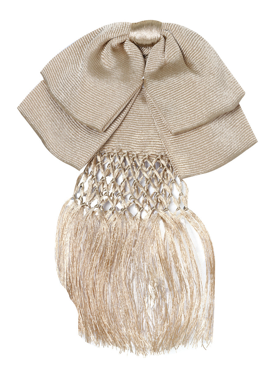 Mexican Charro Bow Tie 85% Articela, 15% Polyester Sand 601326