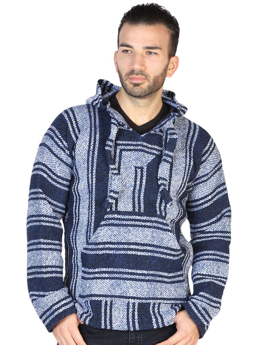 Sweatshirt Artisanal Jerga 100% Acrylan - Blue 602559
