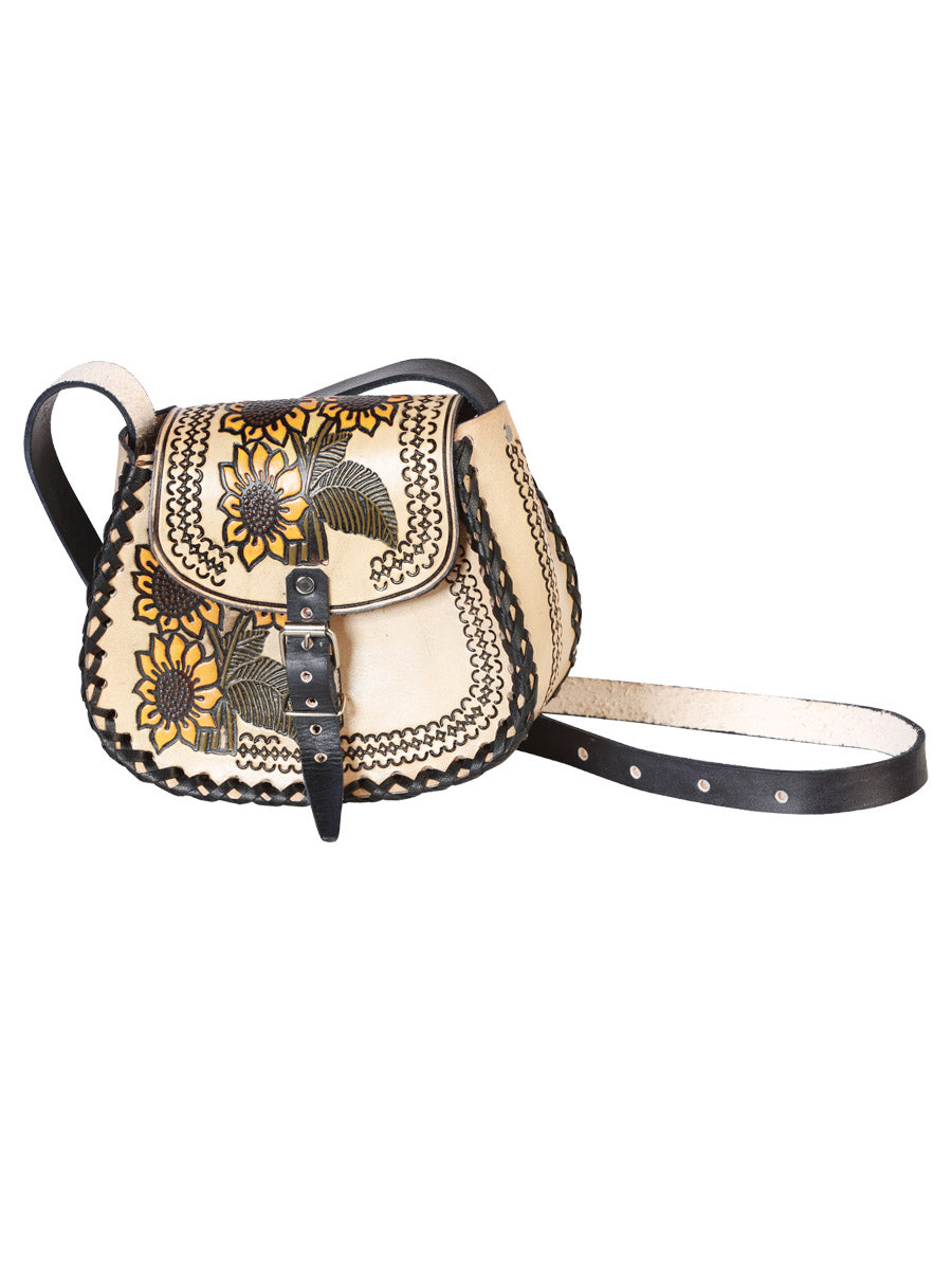 Artisanal Handbag Leather Brown 603677