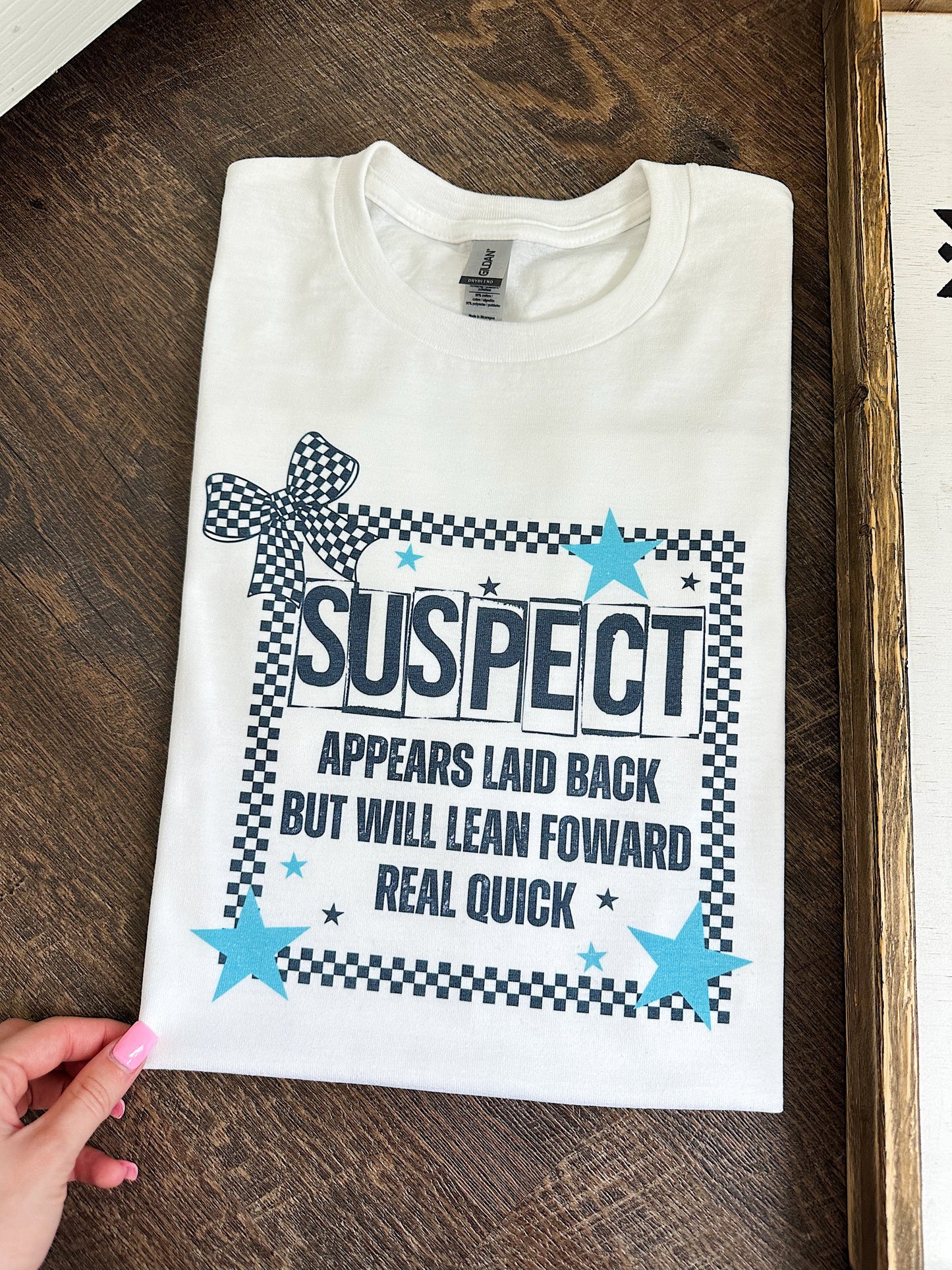 Laid Back TEE or CREWNECK