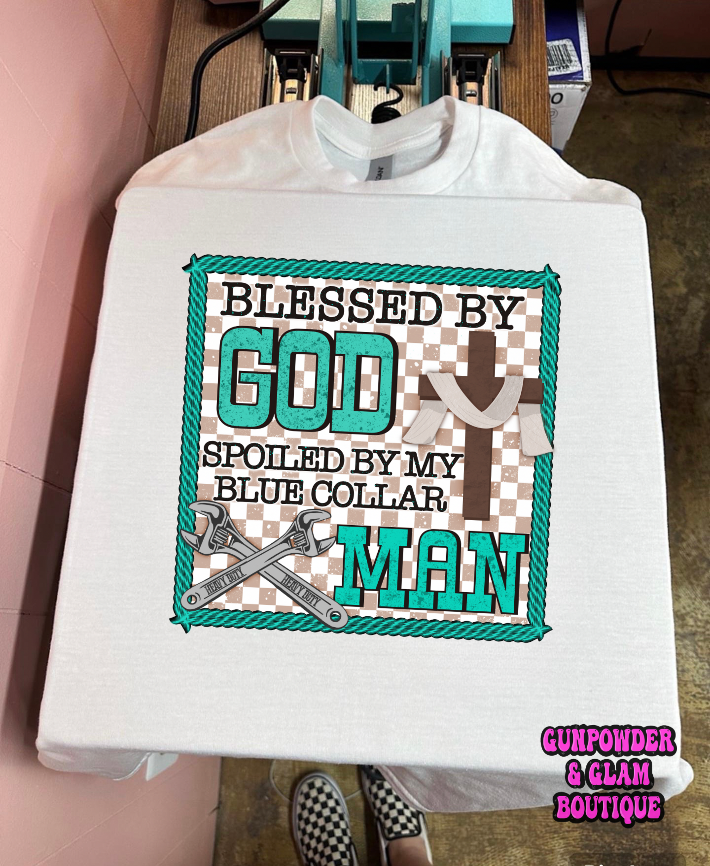 Blessed & Spoiled Tee or Crewneck