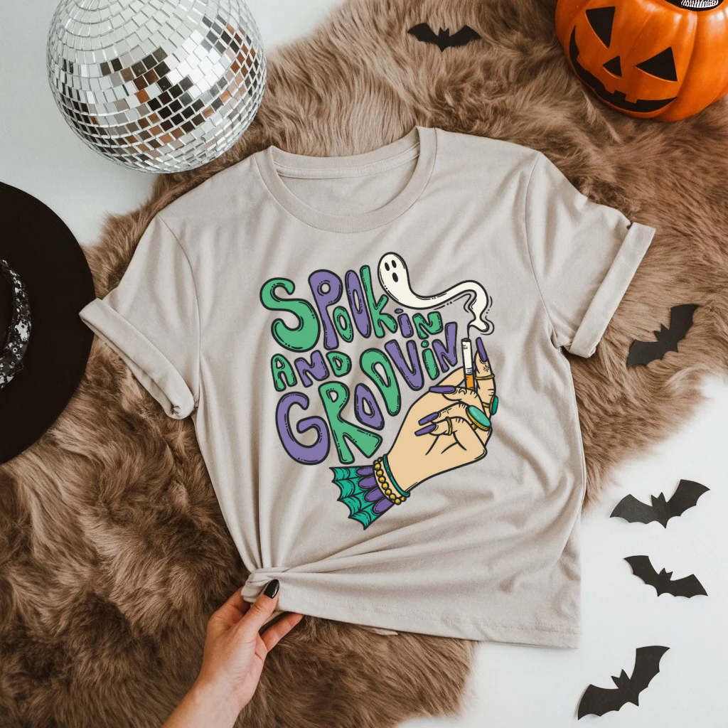 Spookin and Groovin Tee