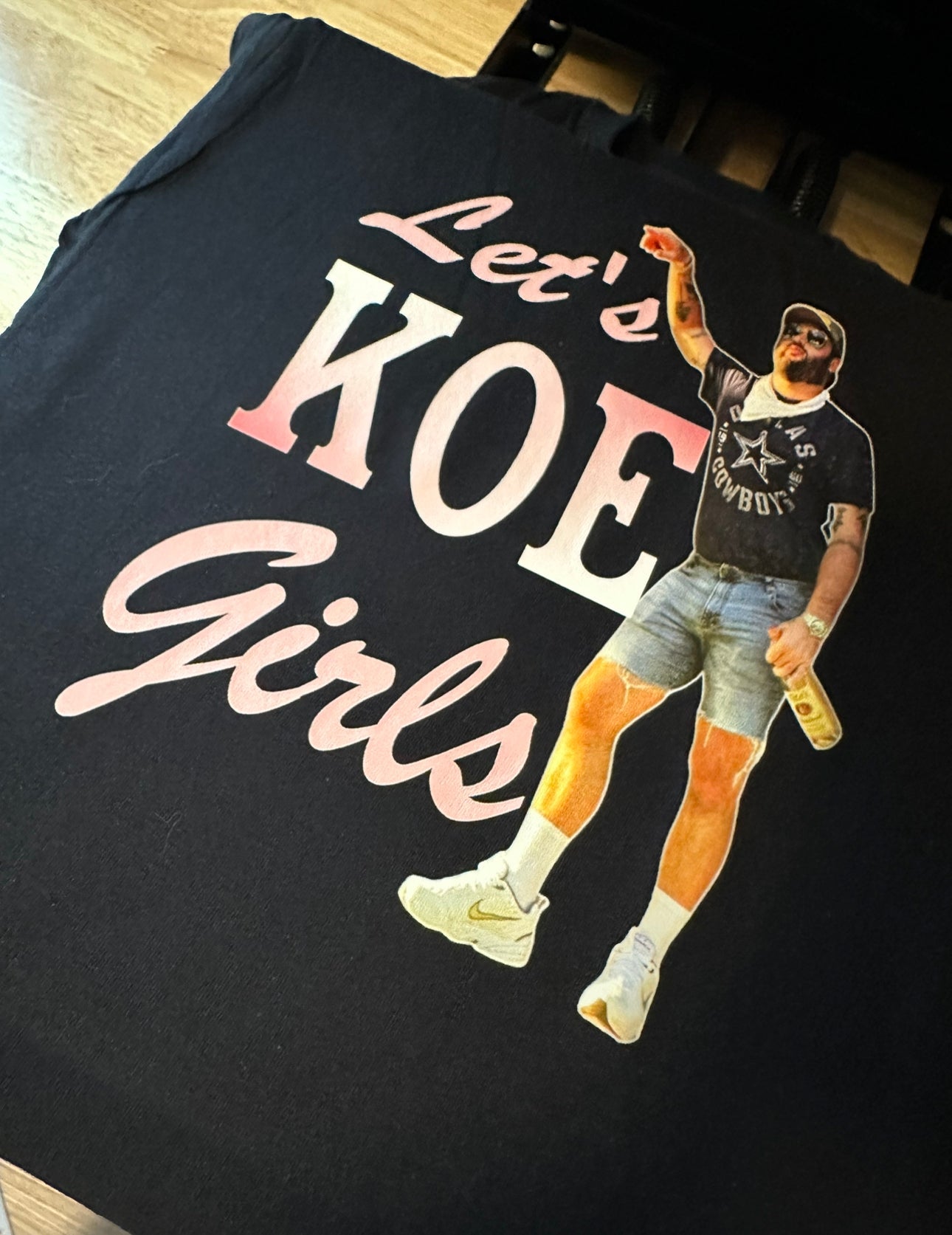 Black - Let’s Go Girls graphic tee