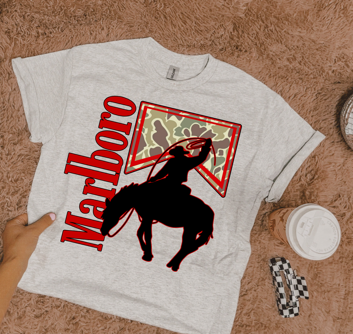 Boro TEE or CREWNECK