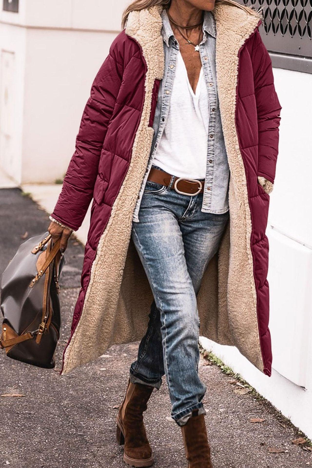 Rancher Fleece-Lined Hooded Jacket – Cozy, Stylish Cowgirl Outerwear for Every Occasion