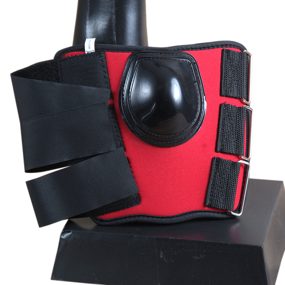 Medium Hilason Horse Tack Back Leg Protective Knee Cap Black