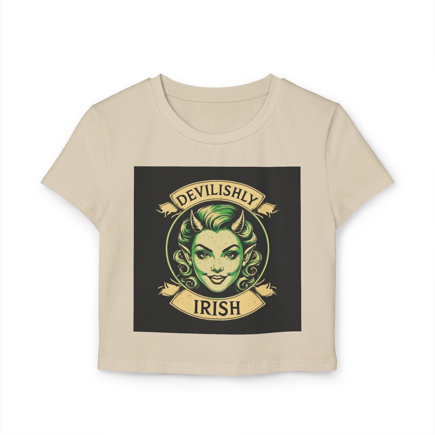 St Patricks Day Baby Tee Devilishly Irish