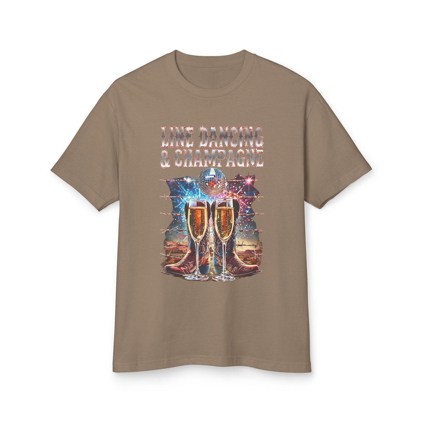 Line Dancing and Champagne T-Shirt