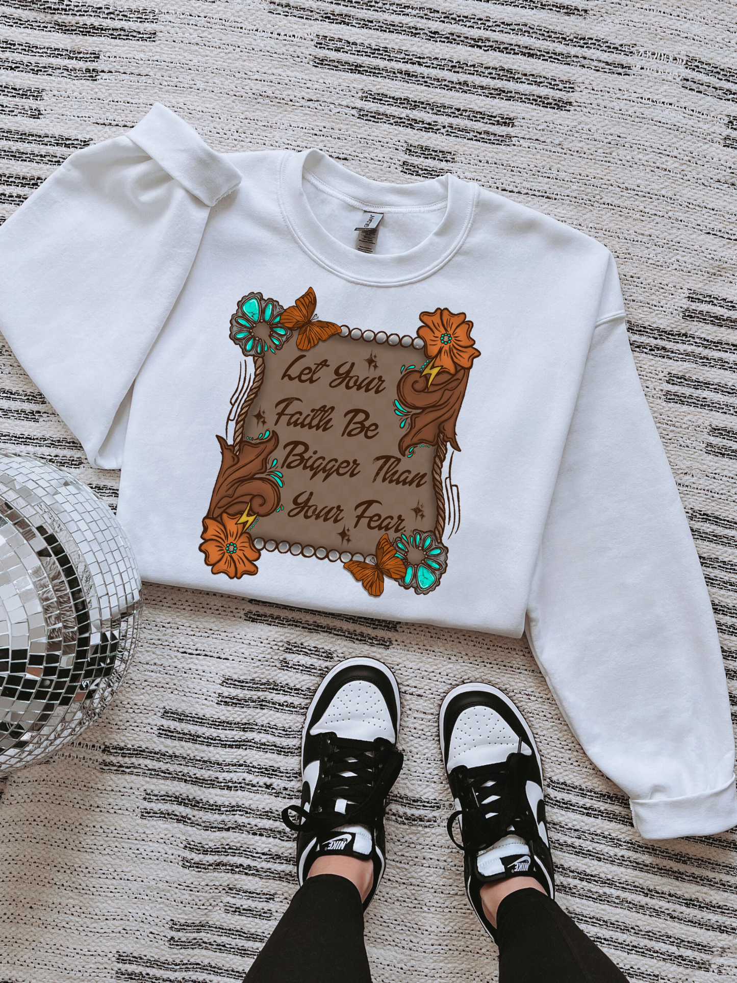 Faith Over Fear TEE or CREWNECK