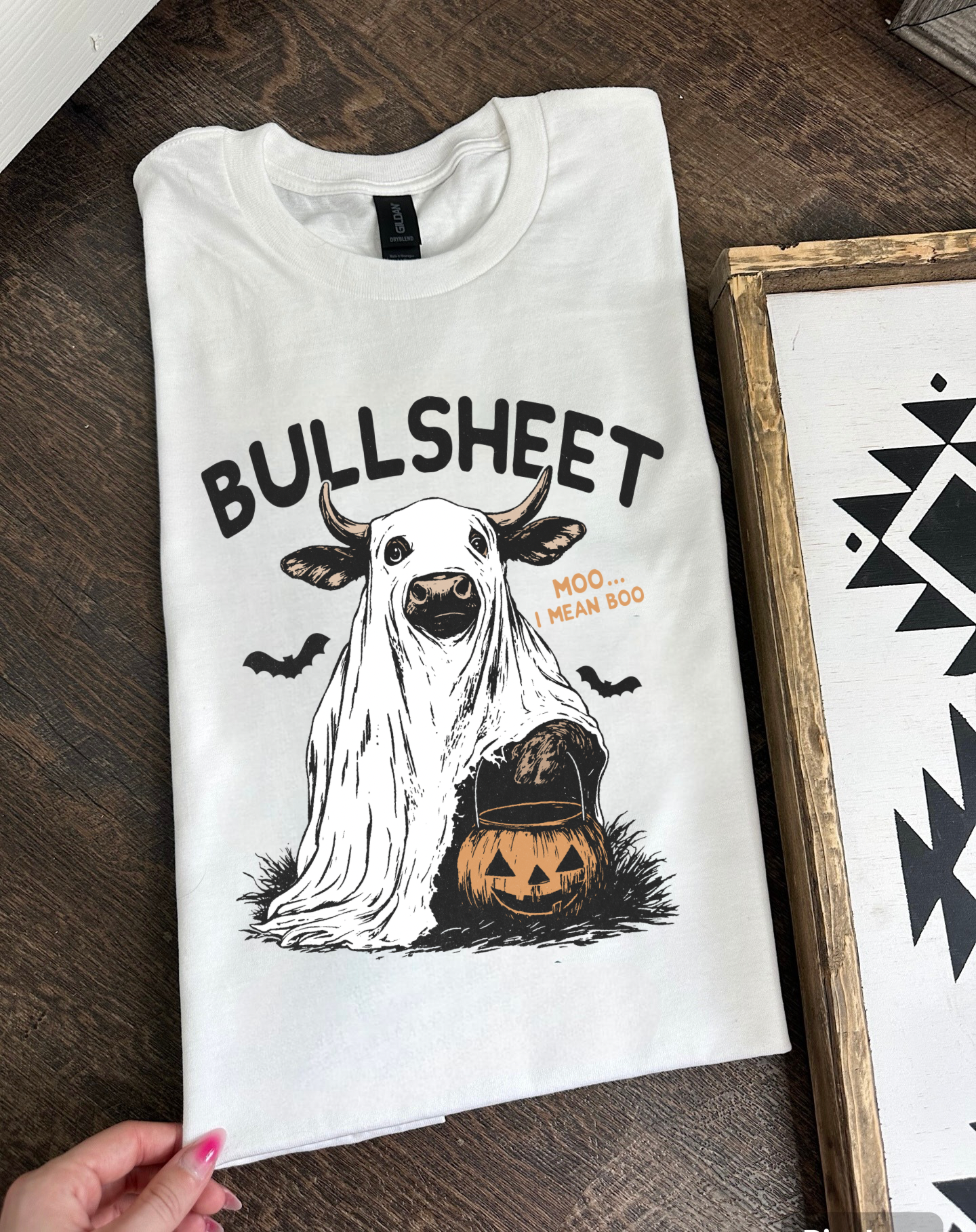 Bullsheet TEE or CREWNECK